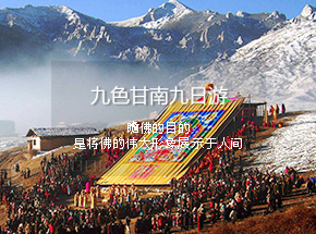 九色甘南包车九日游